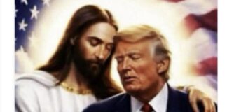 Trump publica imagen de Jesús abrazándolo