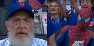 J.K. Simmons “se reencuentra” con Spider-Man en juego de béisbol