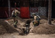 Bomberos controlan fuga de gas en 10 minutos en la Av. Revolución